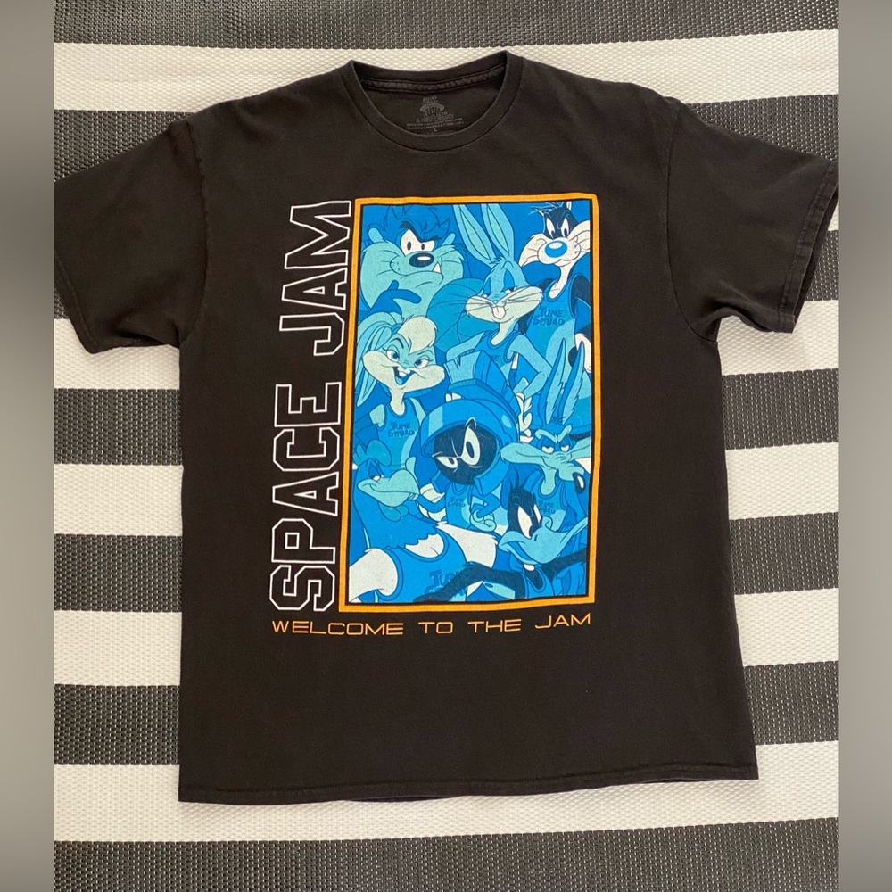 Space Jam Licensed Toon Squad Welcome to the Jam Tshirt